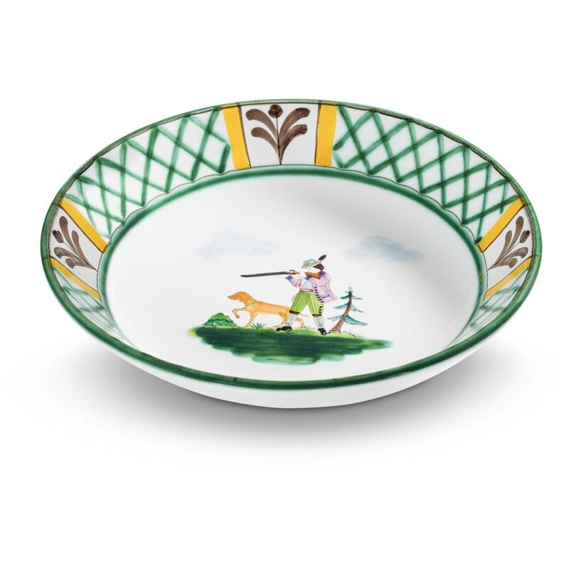Jagd, Assiette à soupe Cup (ø 20cm) - Gmundner Keramik