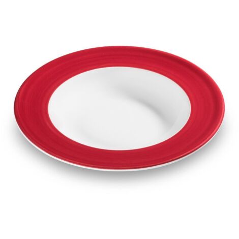 Gmundner Keramik Variation Bordeauxrot, Suppenteller Gourmet(Ø24cm)