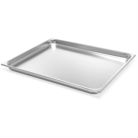 GN 2/1 Behälter, Edelstahl, Profi Line, Höhe 20 mm - Hendi 801154