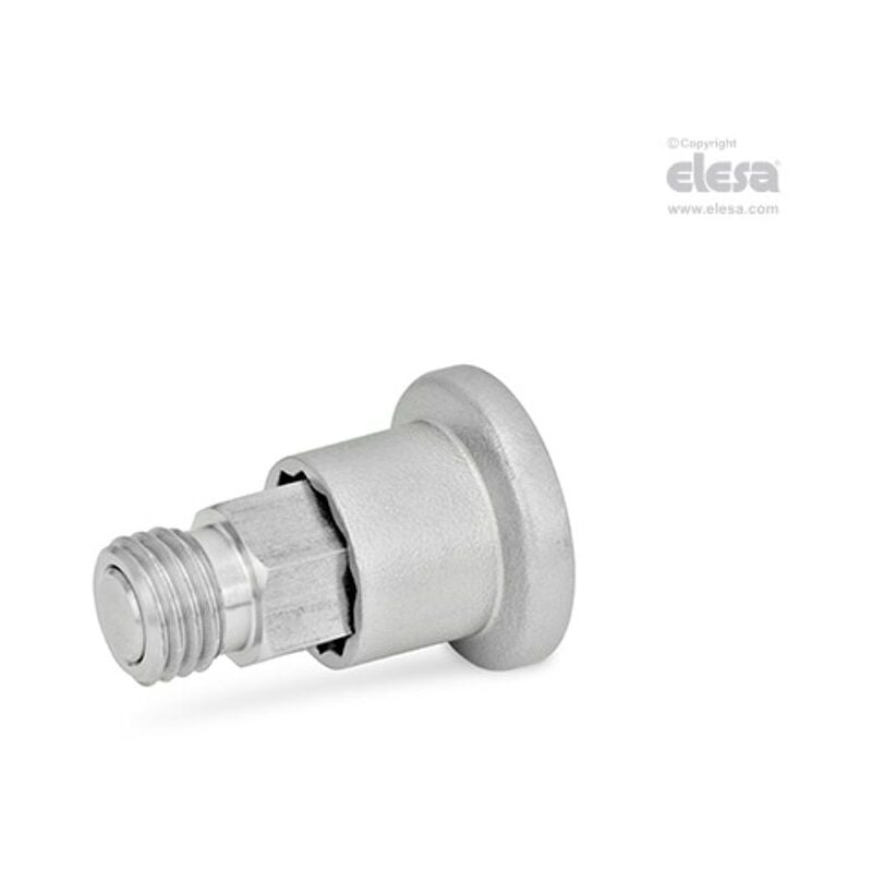 ELESA Mini indexing plunger-GN 822.7-5-M10X1-CN