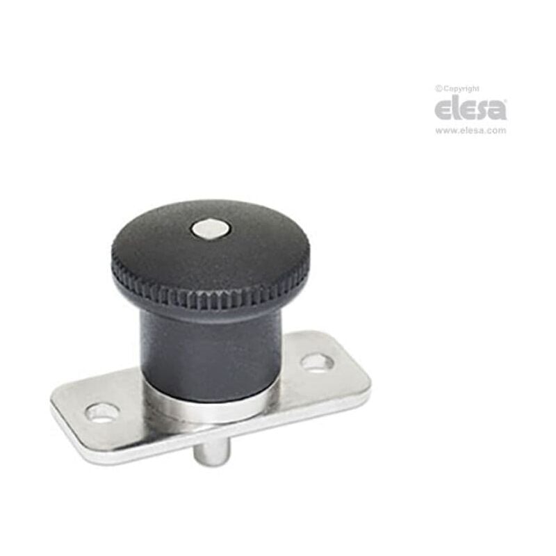 Elesa - Flanged mini indexing plunger-GN 822.9-10-10-C