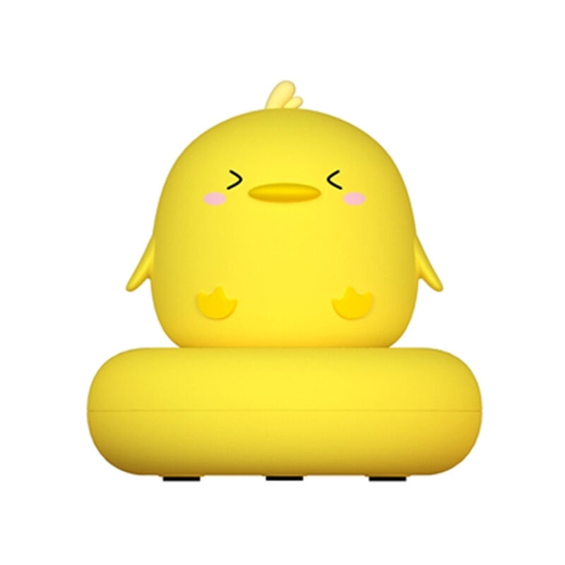 Mini veilleuse LED flexible rechargeable par USB, motif lapin/ours/chat/canard, lampe d'alimentation pour bébé, intensité variable, 3 niveaux de