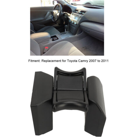 GN621 06740 Separador de portavasos para Toyota Camry 2007-2011 - 1x Separador organizador de bebidas de ABS