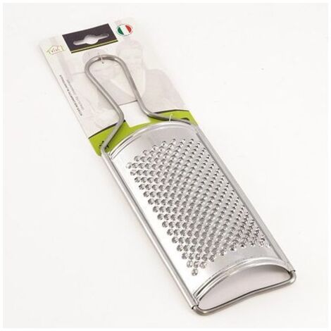 GNALI Grattugia in inox da 16 cm per una perfetta grattugiatura di formaggi e altri alimenti in cucina