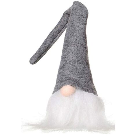 GNOME DE NOËL LED 40CM YX039 GREY