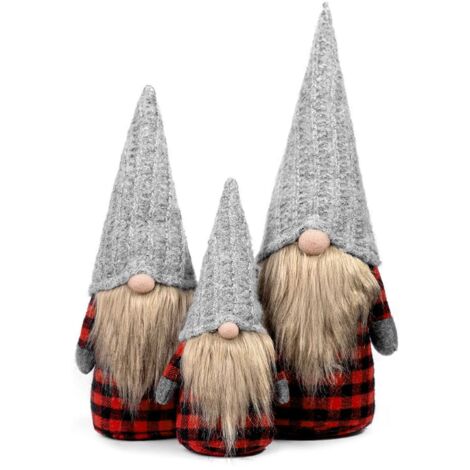 GNOME DE NOËL TUTUMI YX055 RED GREY