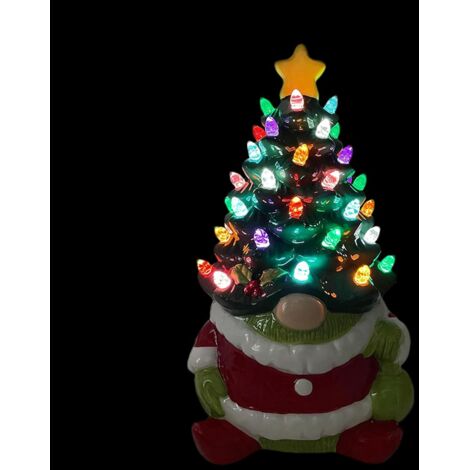 gnomes de Noël - Avec figurines et statues en résine légère - Décoration de