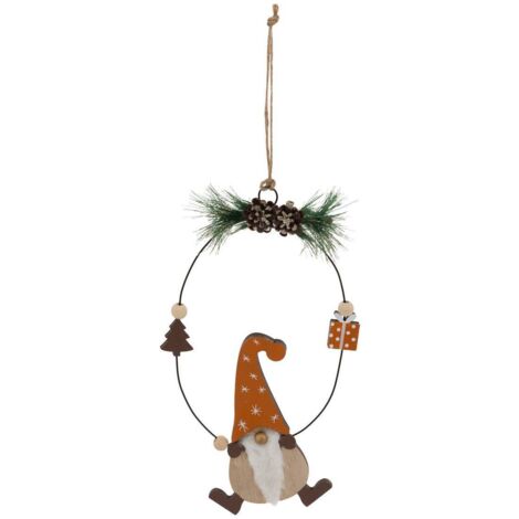 GNOMO DE MADERA SDN 18CM - Feeric lights & christmas