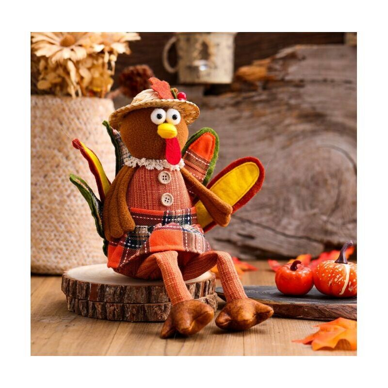 Gnomo del Ringraziamento Peluche Decorazioni del