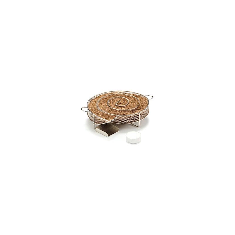Générateur de fumée froide de 20,3 cm, fumage chaud ou froid sur n'importe quel barbecue et fumoir, parfait pour le saumon fumé, le fromage, le porc