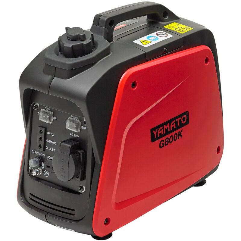 Yamato - Générateur d'essence Inverter silencieux 0,8 Kw moteur 4 temps