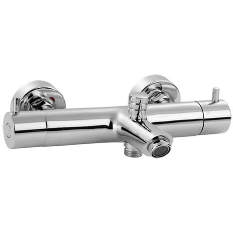 GO by Van Marcke Cocoon mitigeur baignoire thermostatique économie d'eau entraxe 15cm chrome