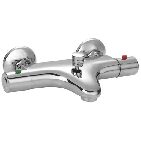 Go by Van Marcke Isisave mitigeur baignoire thermostatique économie d'eau chrome