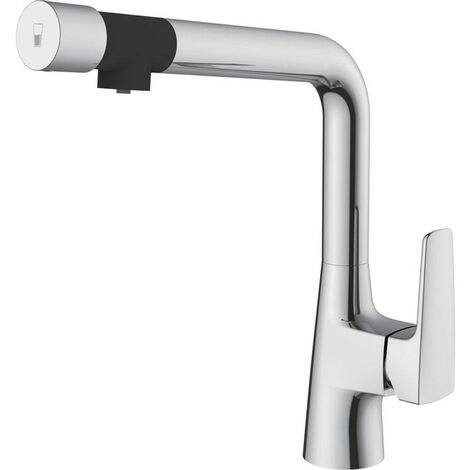 GO by Van Marcke robinet de cuisine Spirit avec conduite séparée pour eau filtrée chrome