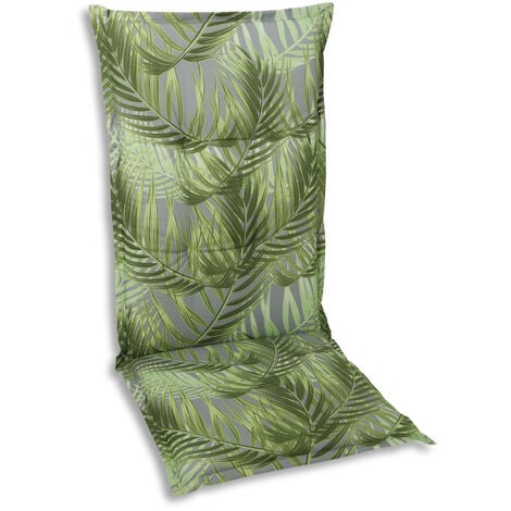 GO-DE Hochlehner-Auflage 50 cm x 120 cm x 6 cm, grün, palmy grün Sitzpolster