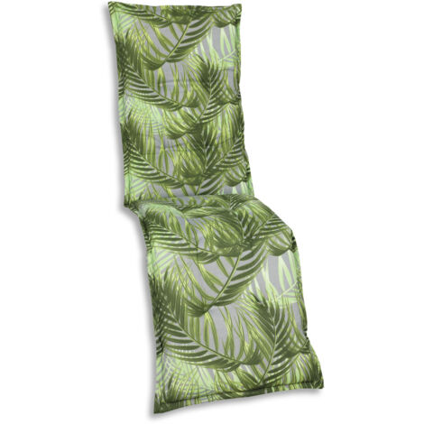GO-DE Relax-Auflage 50 cm x 170 cm x 6 cm, grün, palmy grün Sitzpolster