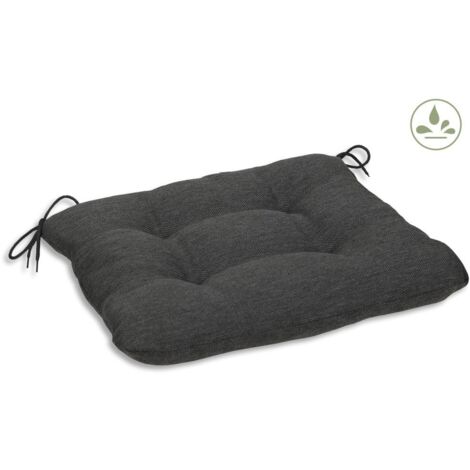 GO-DE Sitzkissen Carina 38 cm x 38 cm x 5 cm, grau, anthrazit Auflagen & Hussen