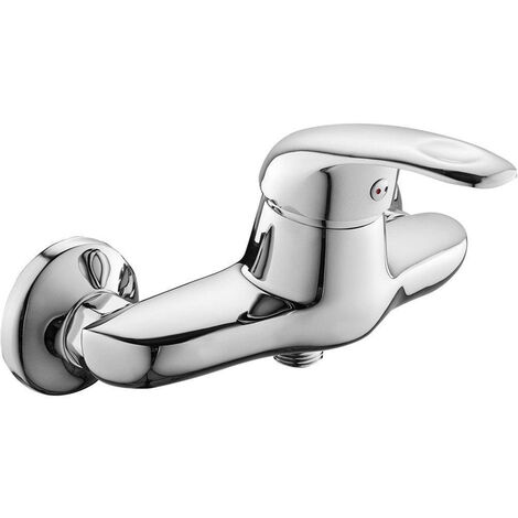 GO par Van Marcke Surf mitigeur de douche monocommande économie d'eau entraxe 15cm chrome