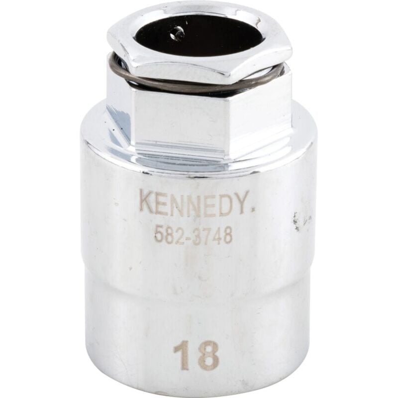 Pro 18mm Go Through Socket - Kennedy