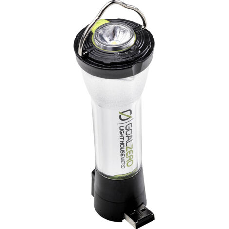 Goal Zero 32008 Lighthouse Micro Charge LED Camping-Leuchte  120 lm akkubetrieben 87 g Schwarz, Gelb