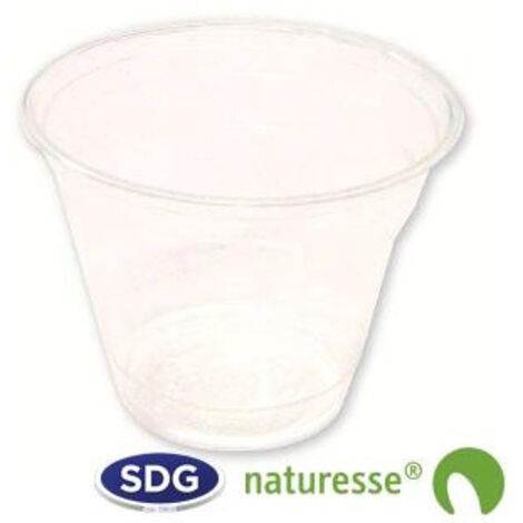 Gobelet à dessert en PLA Transparent 320 ml - SDG - Lot de 1200