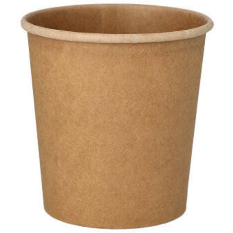 Gobelet à soupe en papier 470 ml, diamètre 98 mm, hauteur 10 cm 25 pièces.