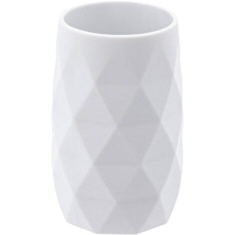 Gobelet abs + rubber - blanc - Tendance