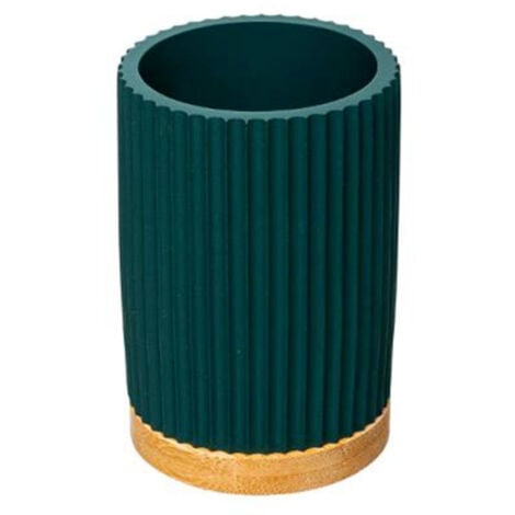 Gobelet Brosse à Dent Modern 11cm Pétrole