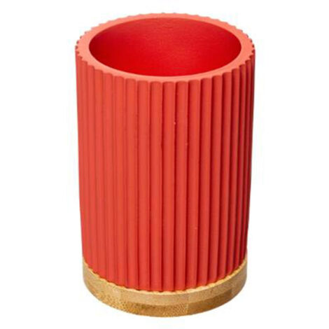 Gobelet Brosse à Dent "Modern" 11cm Rose