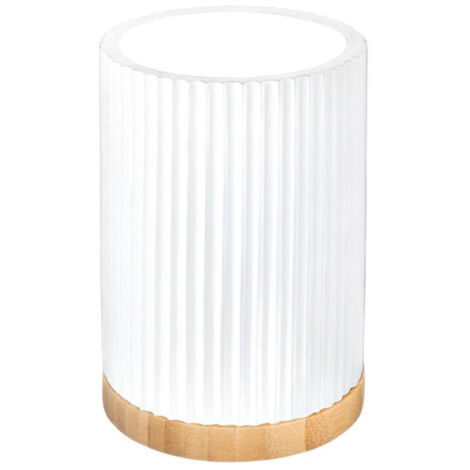 Gobelet Brosse À Dents Natureo 7cm Blanc