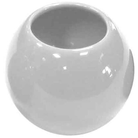 Gobelet de Salle de Bain "Bullea" 9cm Blanc