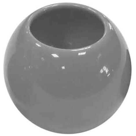 Gobelet de Salle de Bain "Bullea" 9cm Gris Clair