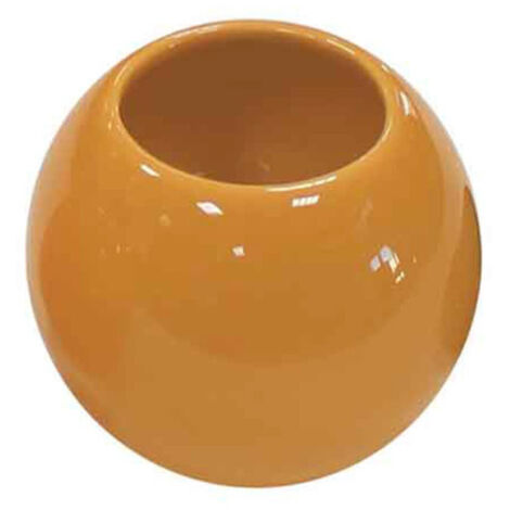 Gobelet de Salle de Bain "Bullea" 9cm Ocre
