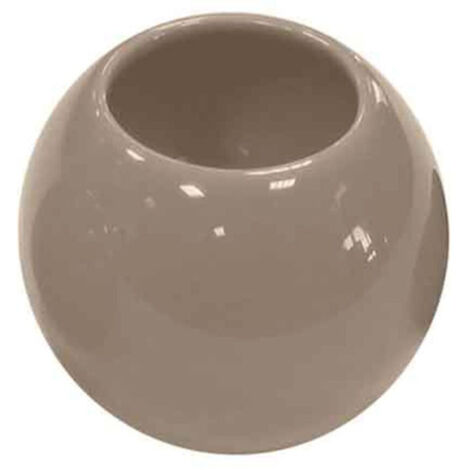 Gobelet de Salle de Bain "Bullea" 9cm Taupe