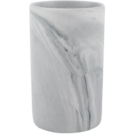 Gobelet de salle de bain effet marbre