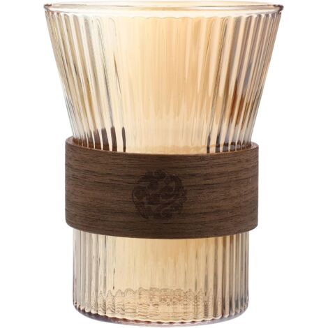 Gobelet de Salle de Bain en Verre Transparent 250 ML Tasse Multifonction