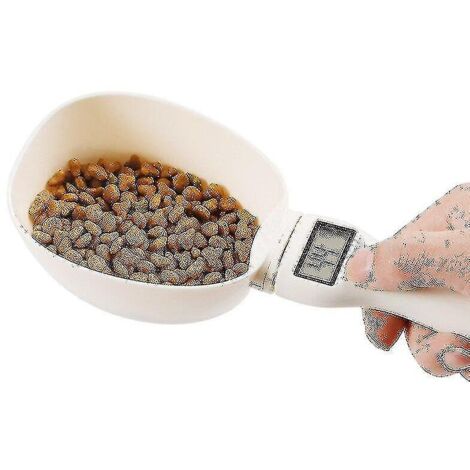 Gobelet doseur de 800 g/1 g pour aliments pour chiens et chats, gamelle de cuisine, cuillère doseuse.-AquaForge