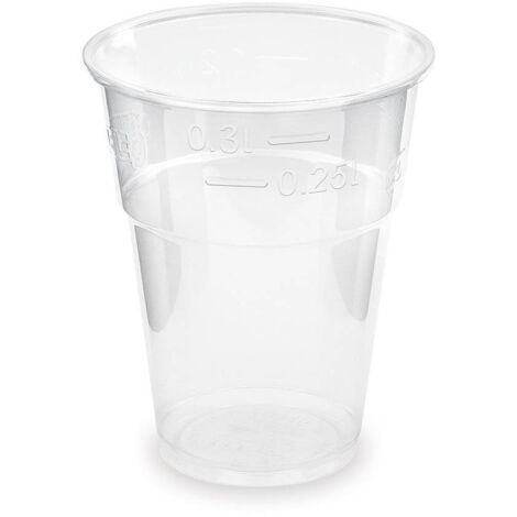 Gobelet en PLA 300 ml, diamètre 84 mm, 50 pièces.