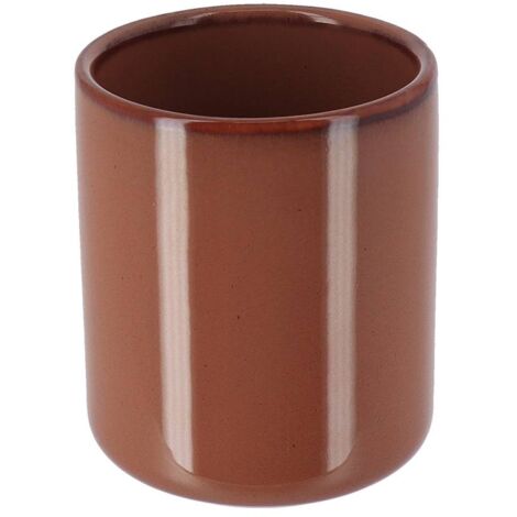 Gobelet gres laque - ambre - Tendance