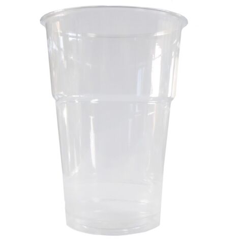 Gobelet mélangeur 300 ml de diamètre 78 PET incolore 50 pièces SUP