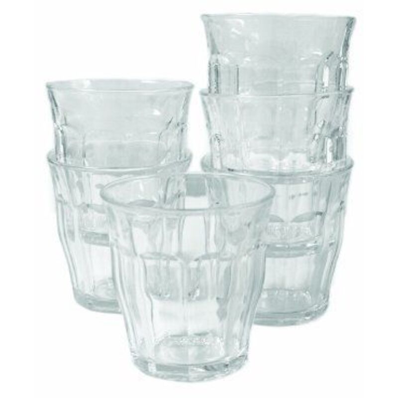 200ml Picardie Tumbler Glasses - Pack of Six