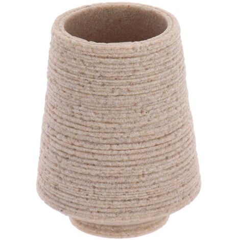 Gobelet polyresine effet sable - naturel - Tendance
