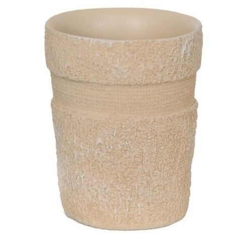 Gobelet Polyrésine KIRIBATI Beige MSV
