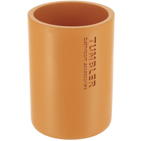 Gobelet polyresine - moutarde - Tendance