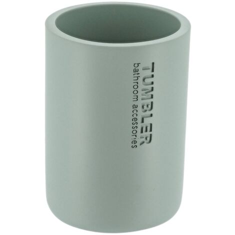 Gobelet polyresine - vert eucalyptus - Tendance