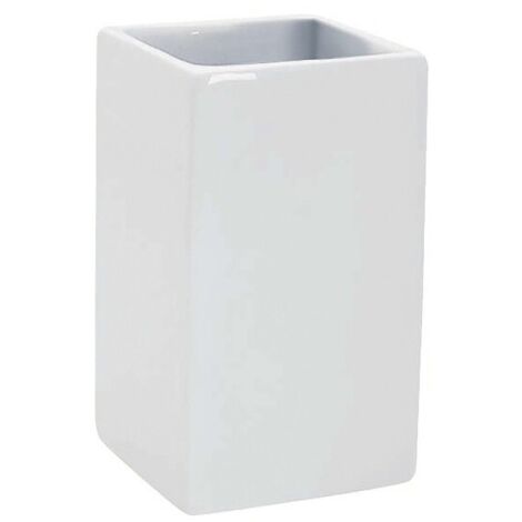 Gobelet Porcelaine QUADRO Blanc Spirella