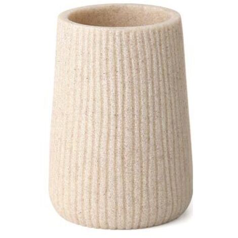Gobelet pour Salle de Bain Saigon Tatay Beige