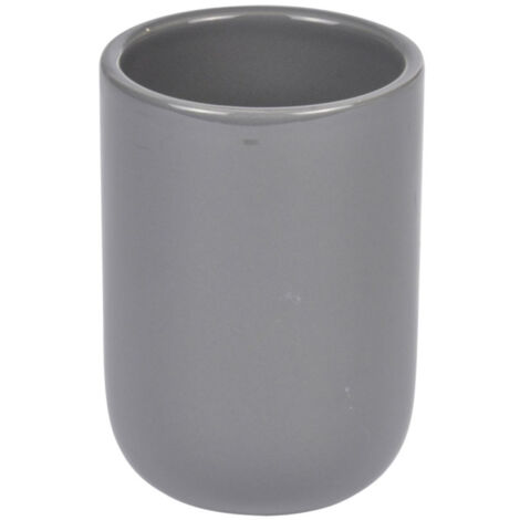 Gobelet Salle de Bain "Vitamine II" 10cm Anthracite