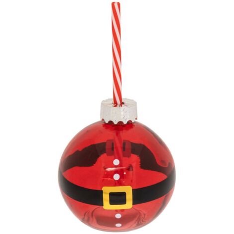 Gobelet verre boule de Noël assorti - Feeric lights & christmas