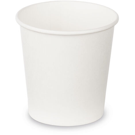 Gobelets en carton blancs sans plastique 150 ml  70 pièces  CUPIPACK  Guillin Pologne